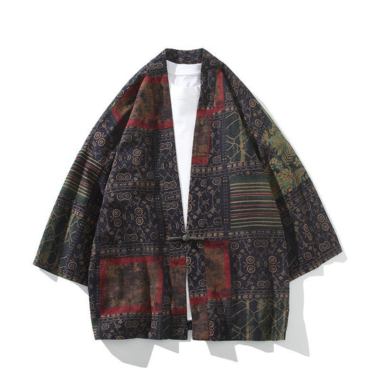 Chemise d'Été en Coton – Style Traditionnel Chinois Contemporain