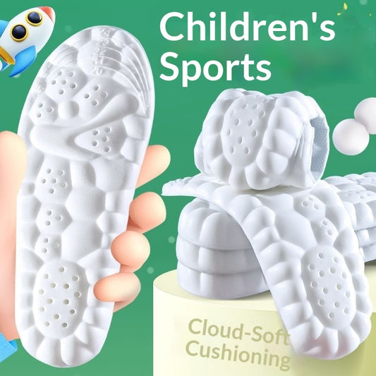 Semelles "Nuage 4D" pour Enfants – Confort & Amorti