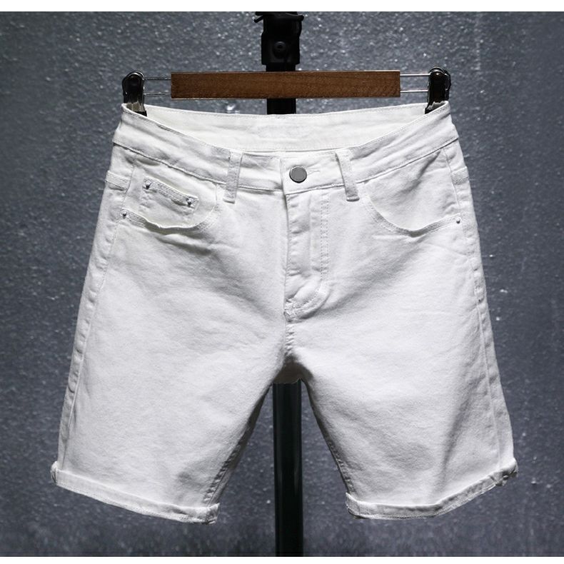 SHORT DE SPORT STYLE "HAND-PAINTED" - COUPE DROITE