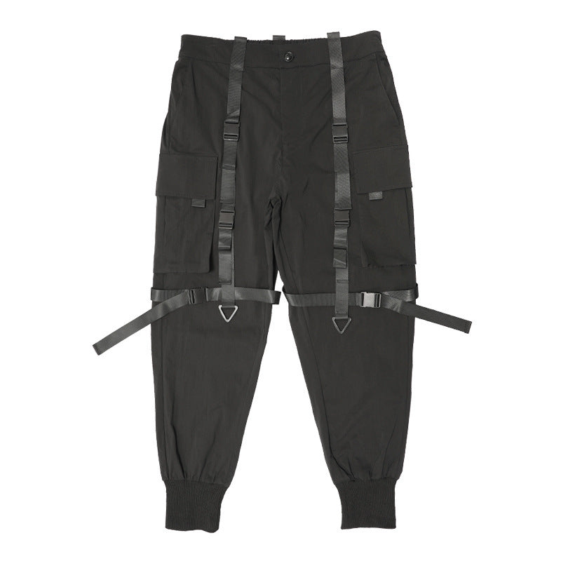 Pantalon de jogging cargo élégant à poches pour hommes