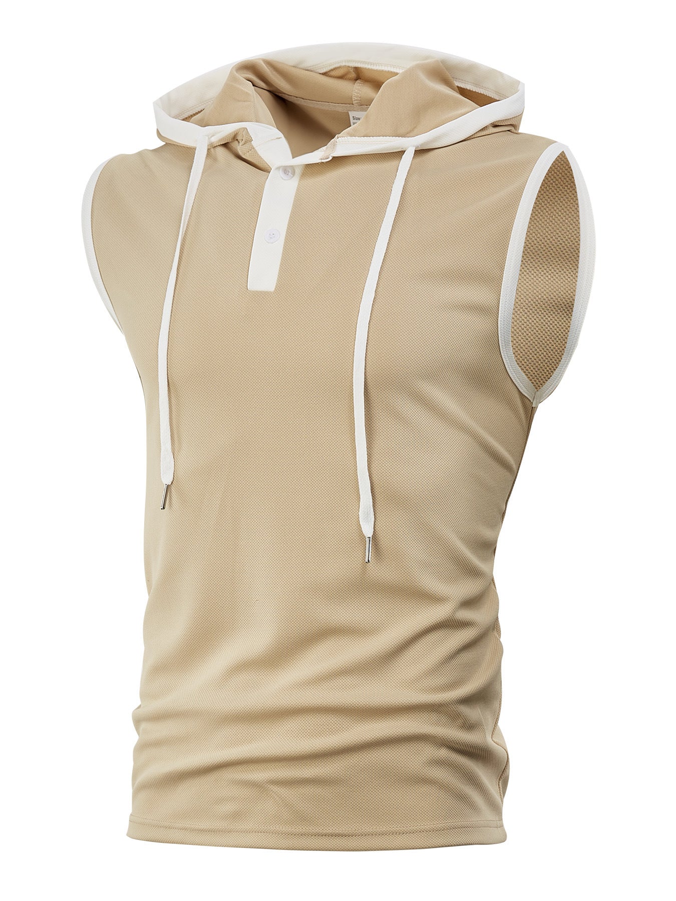 Men's Sleeveless Hooded Sports Vest