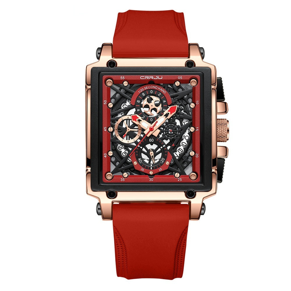 Neutral Waterproof Calendar Tape Watch