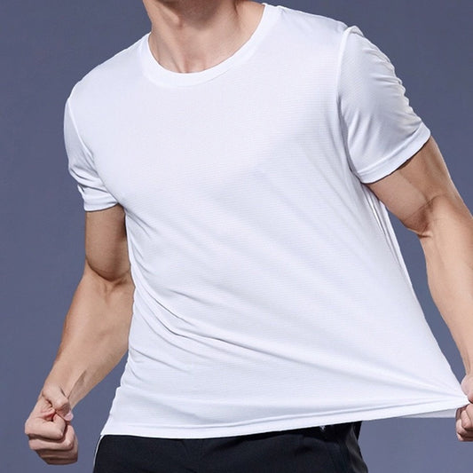 Summer Lightweight Breathable Sports And Fitness T-shirt