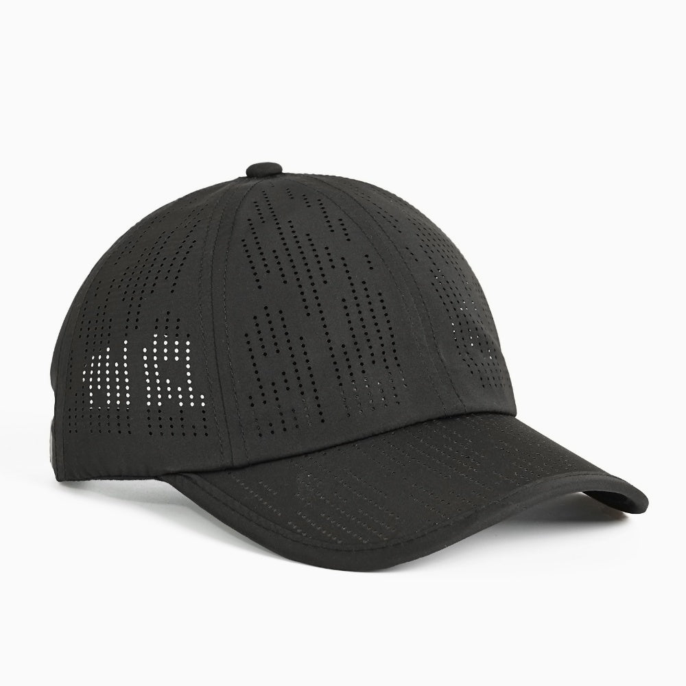 Solid-color Quick-drying Multi-hole Breathable Adjustable Simple And Versatile Style Curved-brim Baseball Cap Suitable For Outdoor Sports And Travel