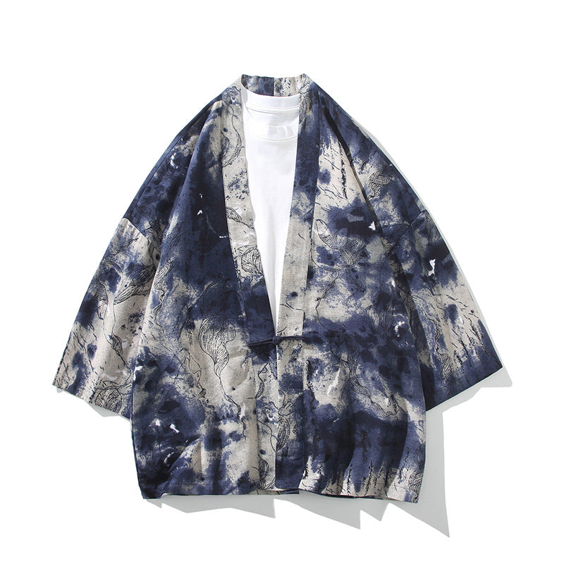 Chemise d'Été en Coton – Style Traditionnel Chinois Contemporain