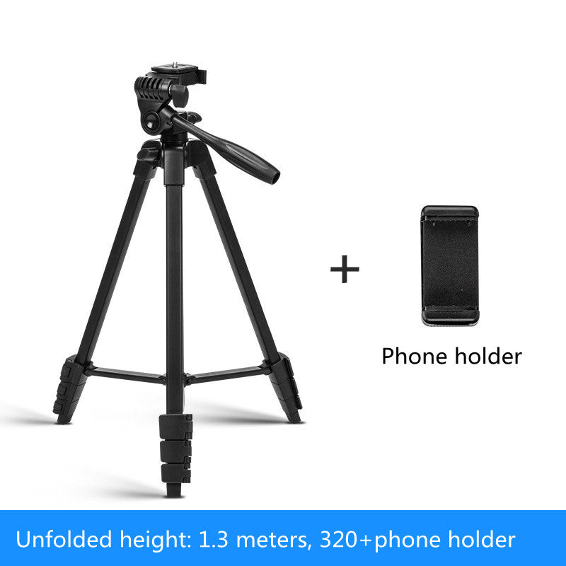 Trépied pour appareil photo reflex : support de photographie portable.