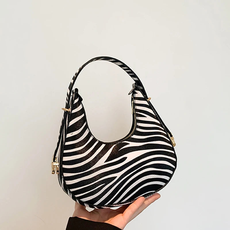 Yogodlns Hobo Bag - Trendy Animal Print