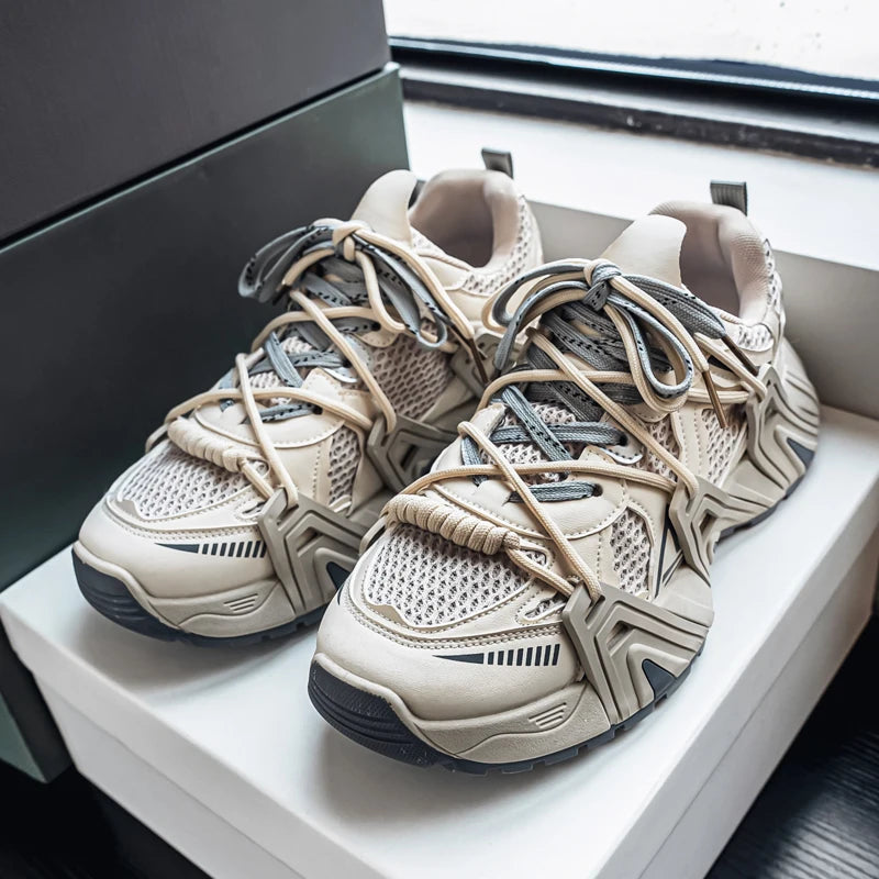 Baskets Casual Lexsan "Z381" – Style Court Classique, Ultra-Respirantes & Haute Résistance