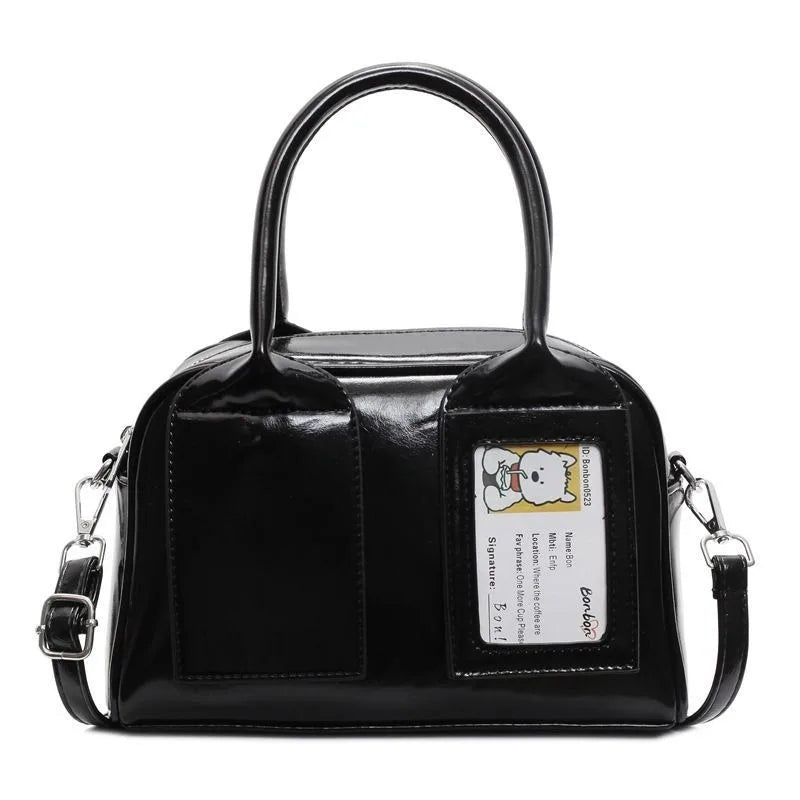 New Y2K Harajuku Shoulder Bag Women Korean Transparent Ita Bag Crossbody Bag Female Japanese Designer Trend Handbag Purse