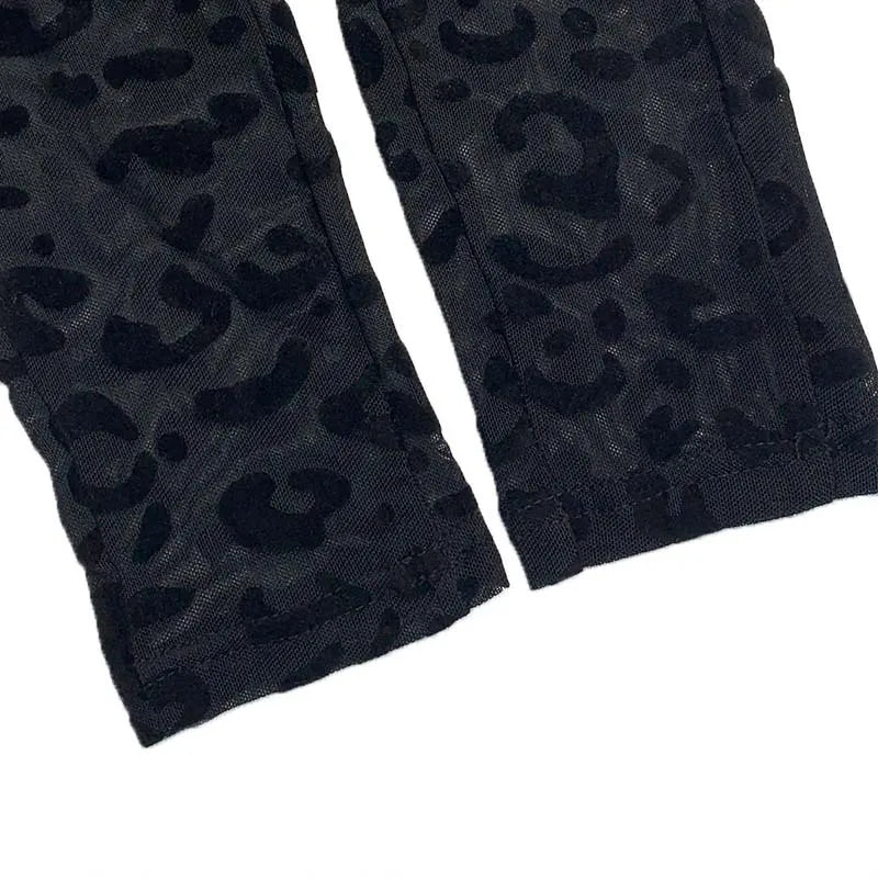 Combinaison Skinny Léopard – Y2K Streetwear Edition 2026