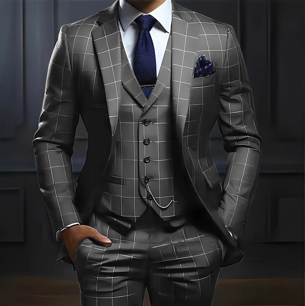 Wedding Suit – Fnoexw Elegance Collection (Straight Cut)