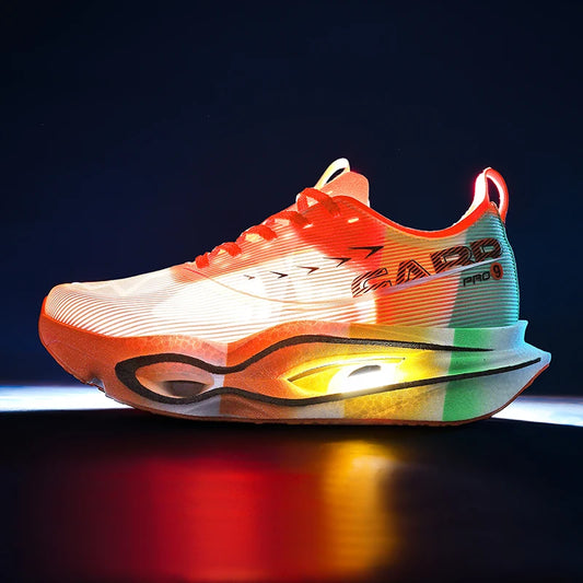 Running Shoes Men Carbon Board Marathon Speciality Sports Breathable Lightweight Women's Comfortable Athletic Sneakers