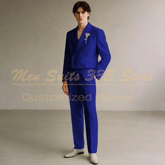 Costume Formel de Luxe KSDN – Double Boutonnage, Coupe Droite & Sur-Mesure Premium