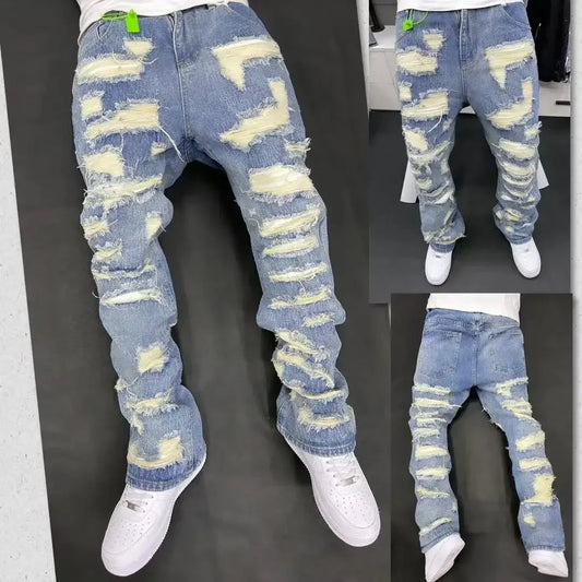 Jean Large Taille Haute Namou Drane – Style Smart Casual & Denim Authentique