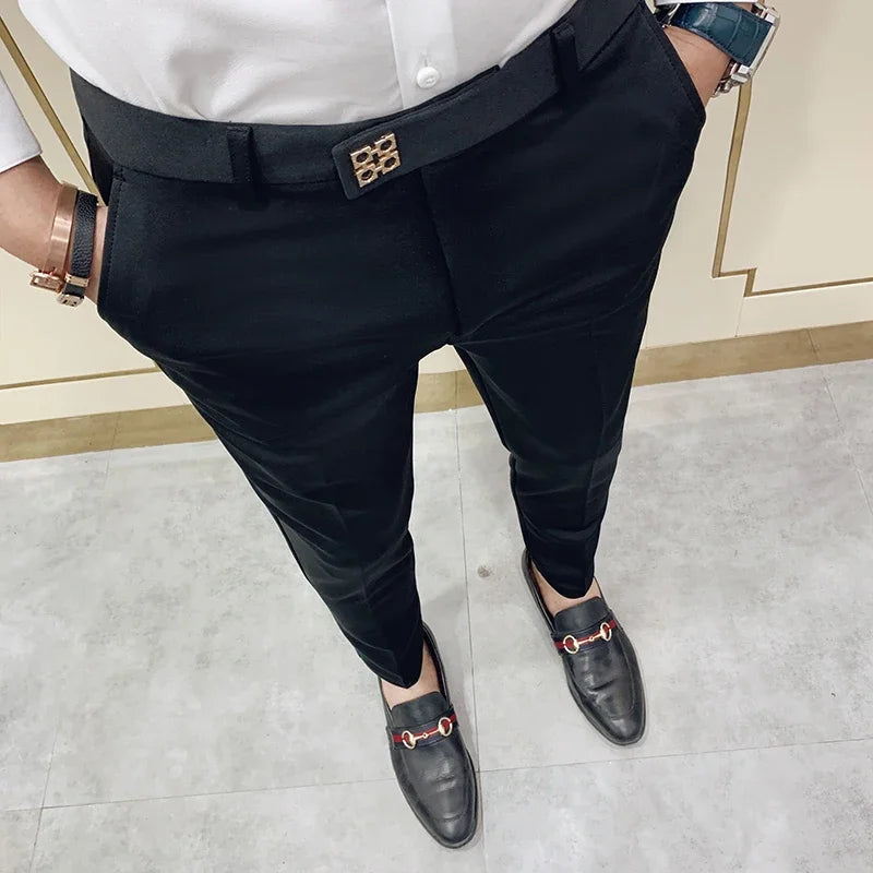 Pantalon de Costume pour Homme – Style Anglais "Business Casual" (2025)