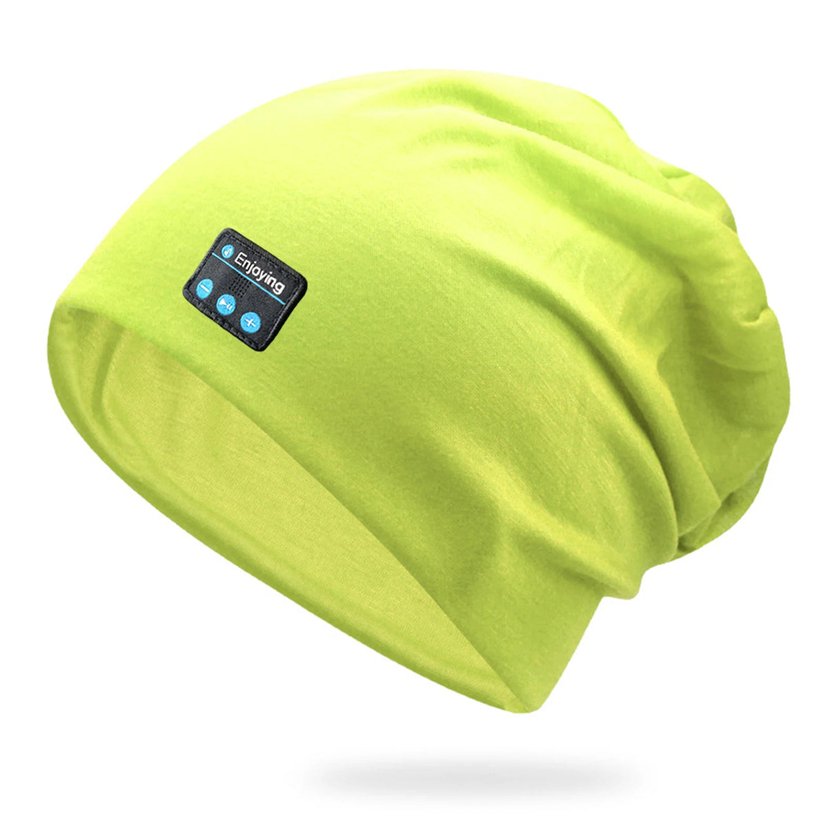 Wireless Stereo Bluetooth Headphone Summer Beanie Sleep Soft Cotton Cap Lightweight Running Earphone Headset Sports Music Hat