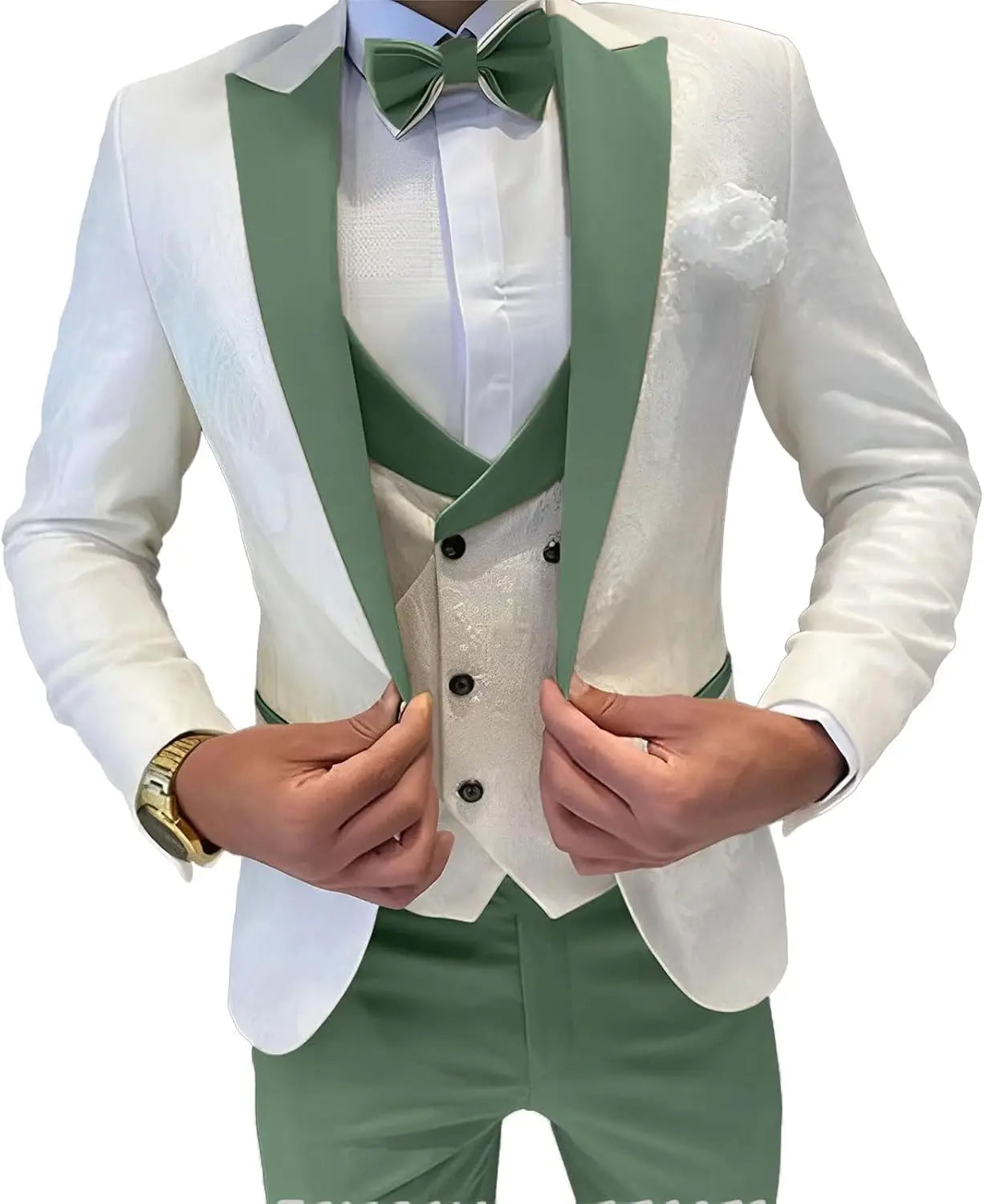 Costume de Mariage "Smart Casual" WSMDA – Simple Boutonnage, Confort Coton & Style Urbain