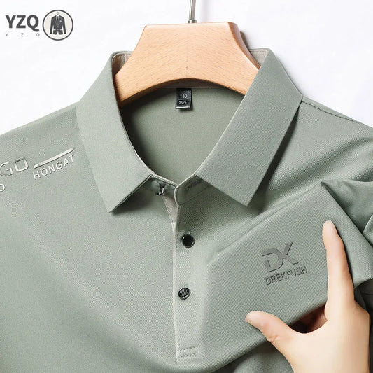 Polo Décontracté pour Homme – Élégance Estivale & Confort Anti-Plis