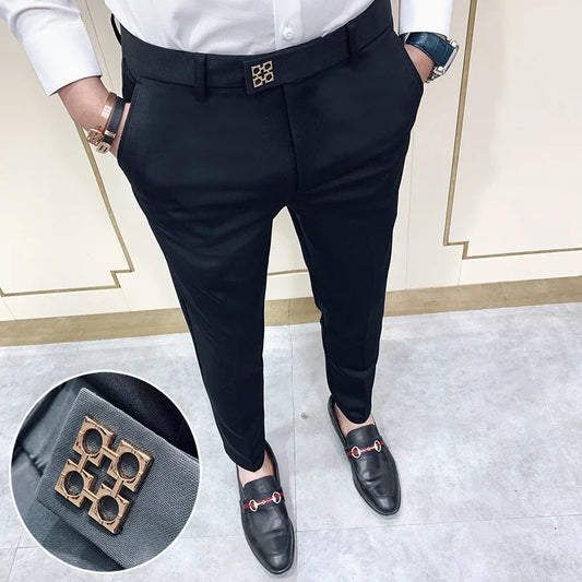 Pantalon de Costume pour Homme – Style Anglais "Business Casual" (2025)