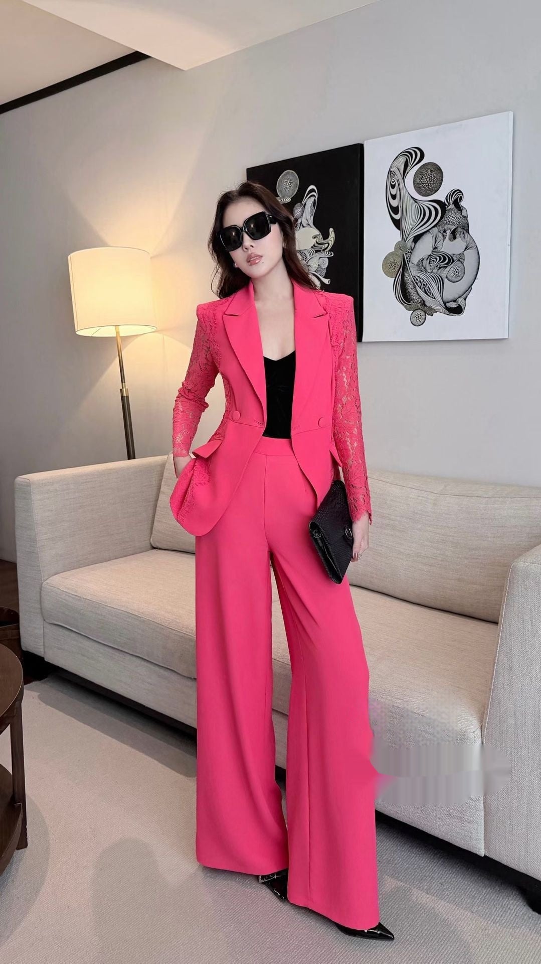Ensemble "Spring Blossom" -Lux 2 Pieces