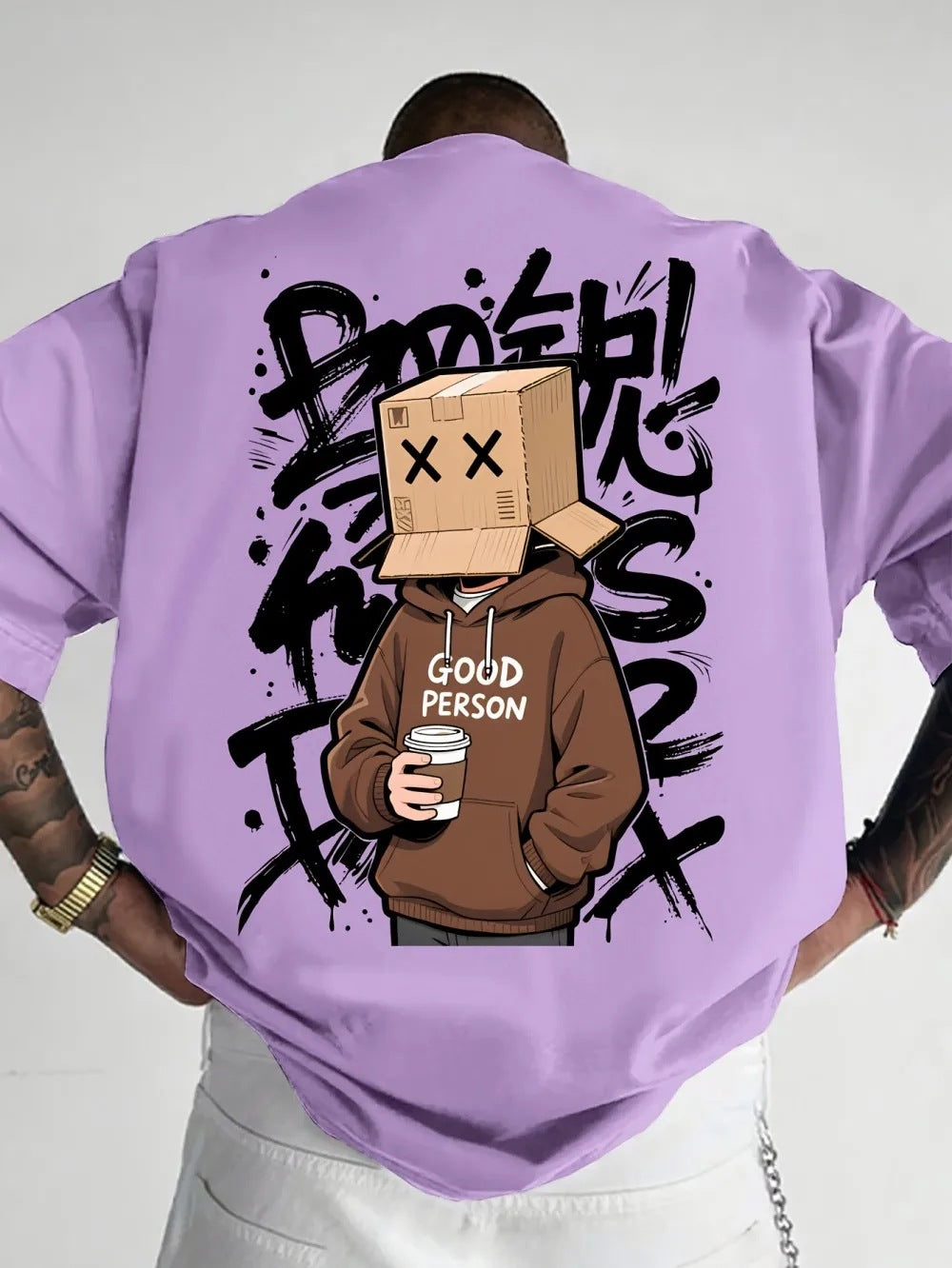 Men's Casual Crewneck T-shirt Top