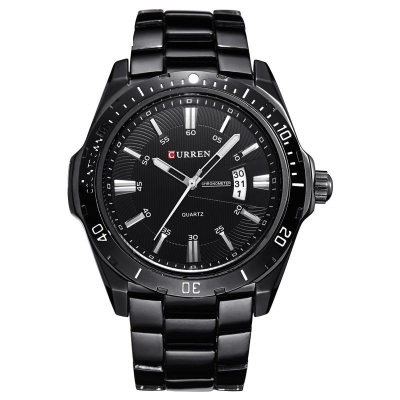 Mens Waterproof Calendar Fashion Quartz Mens Watch