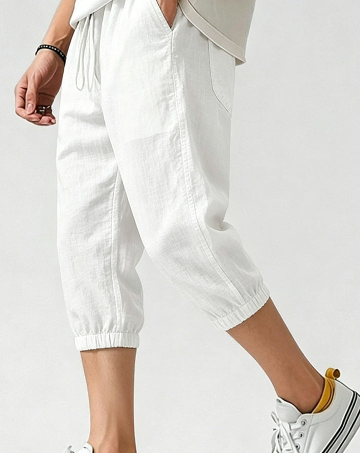 Polyester Men's Casual Pants