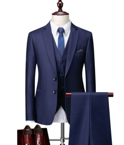 Black Men's Business Suit