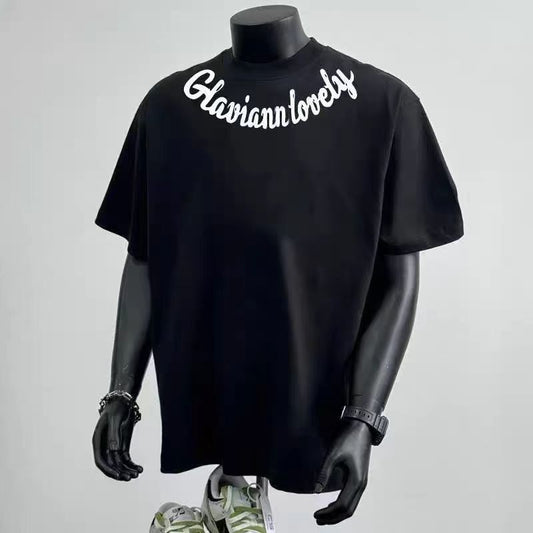 Letter-printed Short-sleeve T-shirt