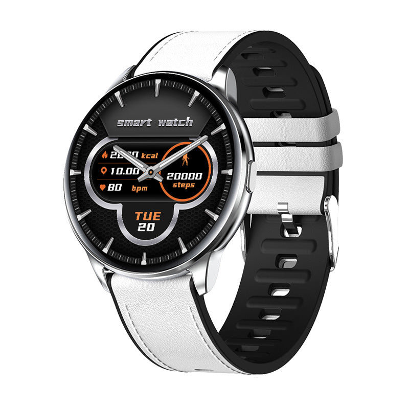 Montre connectée Y90 : GPS, suivi de la tension artérielle, santé et sport.