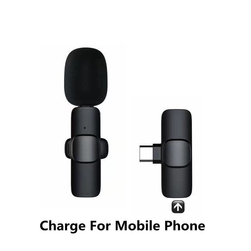 Microphone cravate sans fil : mini micro portable pour enregistrement audio et vidéo, compatible iPhone et Android. Batterie longue durée, idéal pour le direct (Live), le jeu vidéo et les créateurs de contenu.