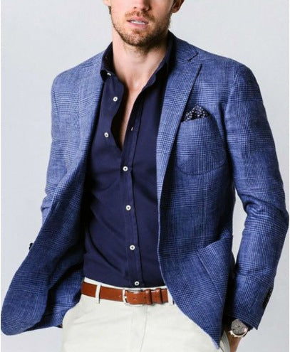 Self-cultivation Casual British-style Men's Coat Suit