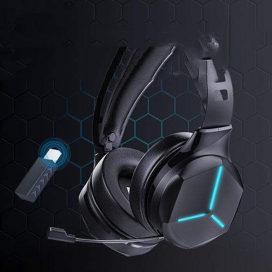 Casque de gaming sans fil Bluetooth avec mode double connexion.