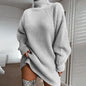 Robe Pull à Col Roule - collection Horizon