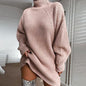 Robe Pull à Col Roule - collection Horizon
