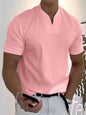 Men's Athletic T-Shirt Elastic Cotton Short-Sleeve Summer