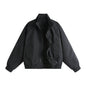Loose-fit Plus-size Stand-collar Jacket Men's Outerwear Top