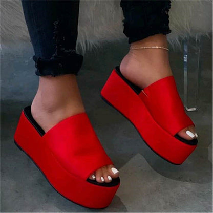 HOT Summer Sandals Women Wedges Shoes Pumps High Heels Sandals Flip Flop Chaussures Femme Platform Sandals Sandalia Feminina New