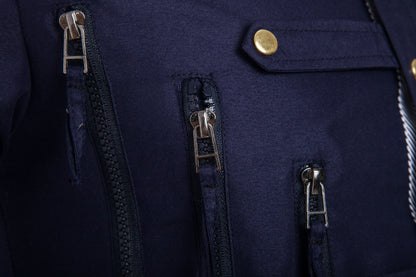 VESTE CASUAL EN COTON MÉLANGÉ
