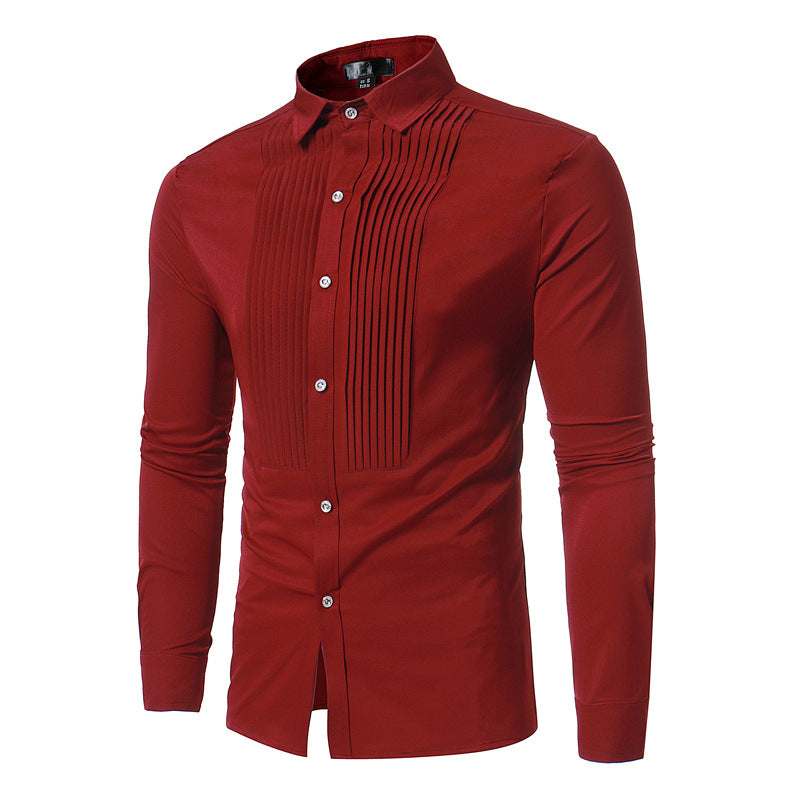CHEMISE DÉCONTRACTÉE EN COTON MÉLANGÉ – TOUTES SAISONS