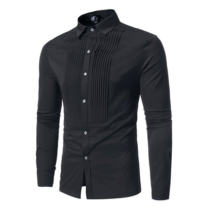 CHEMISE DÉCONTRACTÉE EN COTON MÉLANGÉ – TOUTES SAISONS