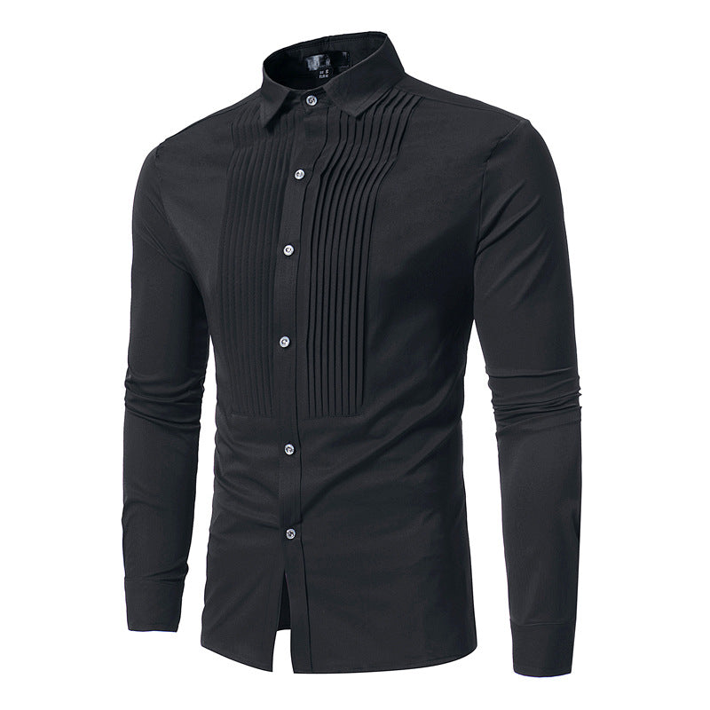 CHEMISE DÉCONTRACTÉE EN COTON MÉLANGÉ – TOUTES SAISONS