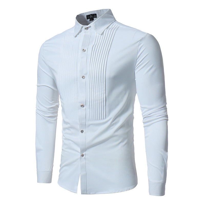 CHEMISE DÉCONTRACTÉE EN COTON MÉLANGÉ – TOUTES SAISONS