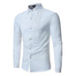 CHEMISE DÉCONTRACTÉE EN COTON MÉLANGÉ – TOUTES SAISONS