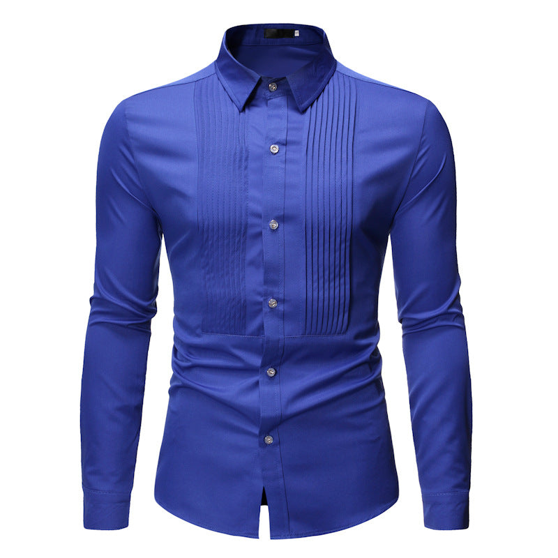 CHEMISE DÉCONTRACTÉE EN COTON MÉLANGÉ – TOUTES SAISONS