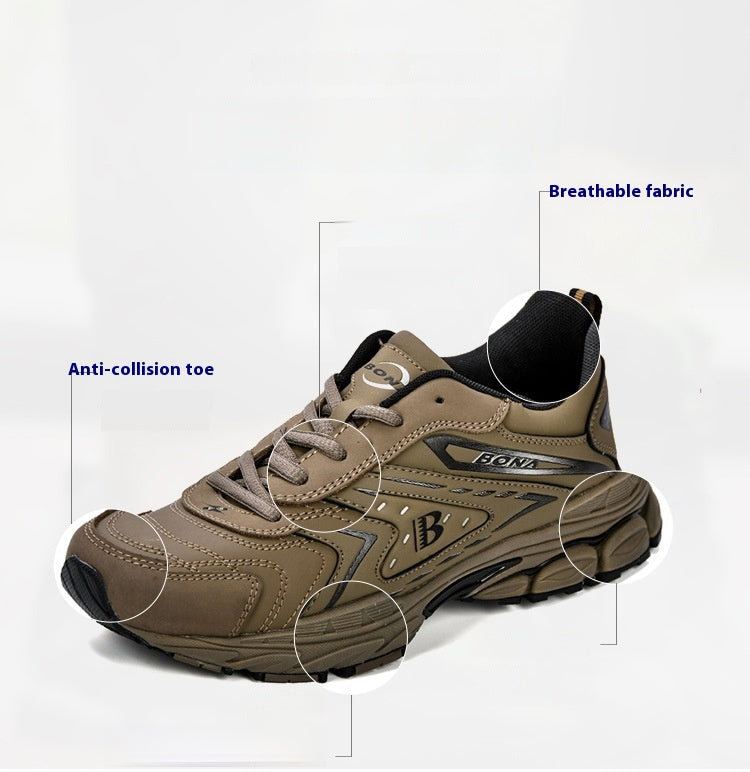 Chaussures  de Randonnée "Terra-Grip" - Cuir & Performance