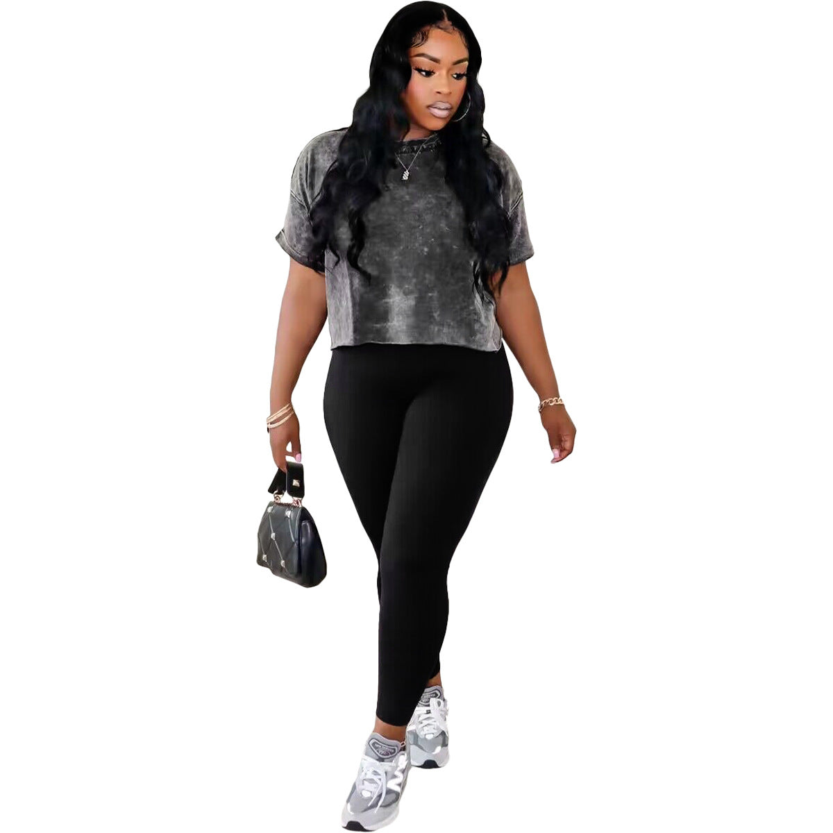 Ensemble Sportif Deux Pièces : Style Streetwear &amp; Confort Quotidien