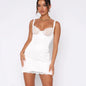 Robe " Satin Muse" Nuisette & Détails Dentelle