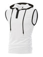 Men's Sleeveless Hooded Sports Vest