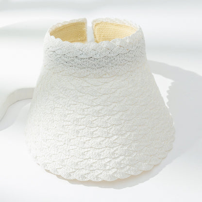 Chapeau de Paille Solaire – Élégance &amp; Protection pour vos Sorties Printemps-Été